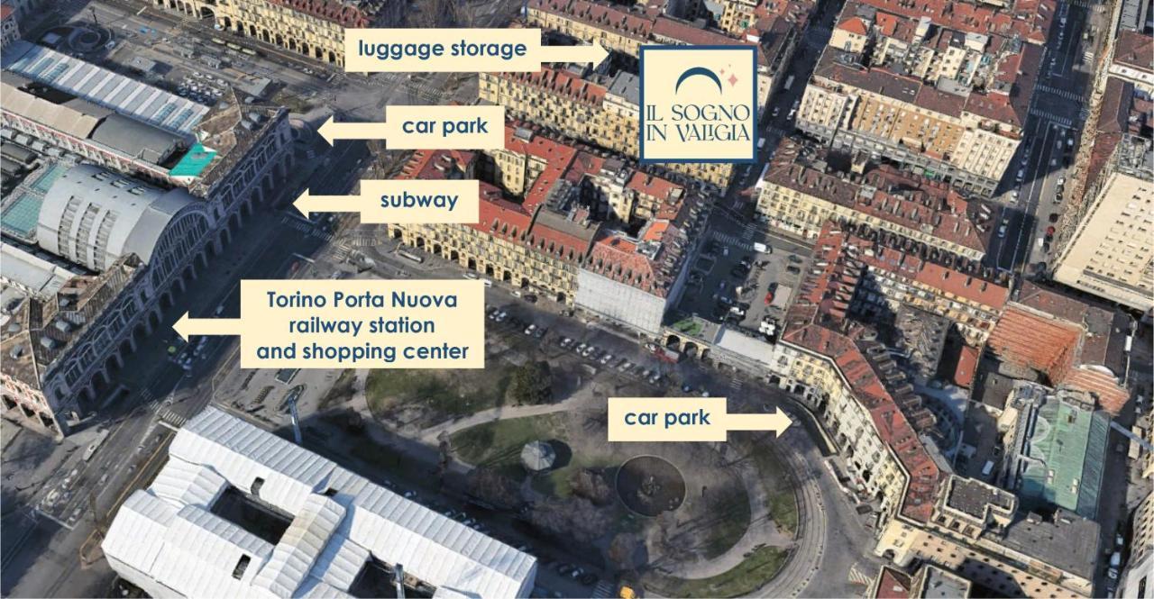 Il Sogno In Valigia Apartment Turin Bagian luar foto