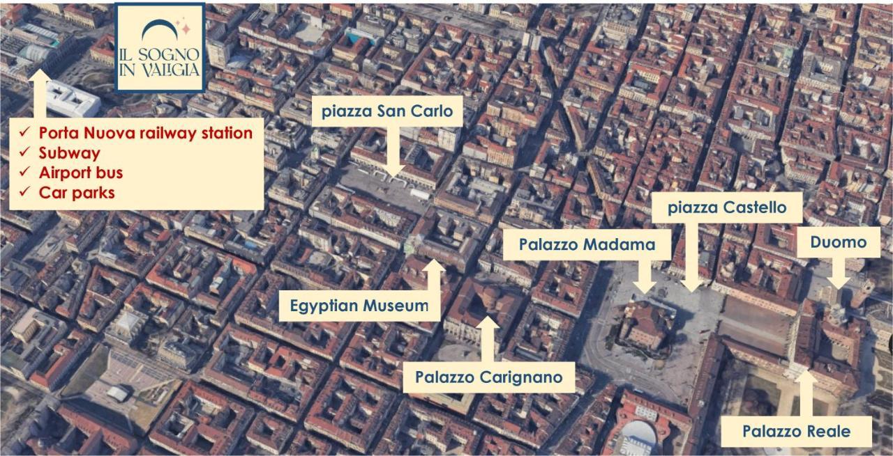 Il Sogno In Valigia Apartment Turin Bagian luar foto